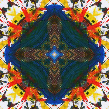 Kusursuz sanat desenli soyut akrilik boya. Sanatsal sanat.