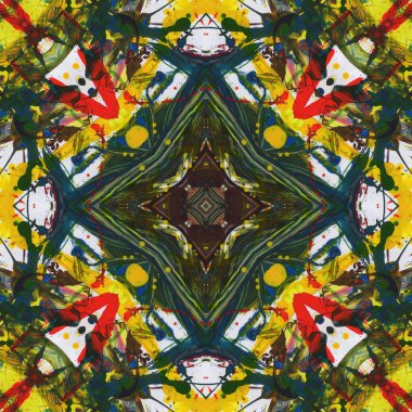 Kusursuz sanat desenli soyut akrilik boya. Sanatsal sanat.