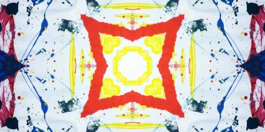 Kusursuz sanat afişi. Renk Sanatı dokusu paleti