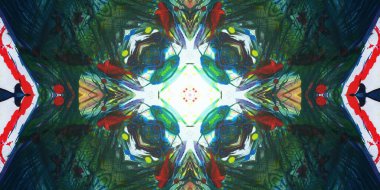 Kusursuz sanat afişi. Renk Sanatı dokusu paleti