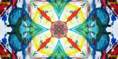 Kusursuz sanat afişi. Renk Sanatı dokusu paleti