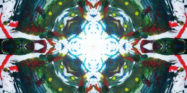 Kusursuz sanat afişi. Renk Sanatı dokusu paleti