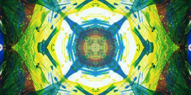 Kusursuz sanat afişi. Renk Sanatı dokusu paleti