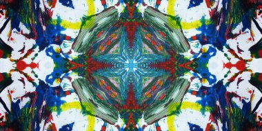 Kusursuz sanat afişi. Renk Sanatı dokusu paleti