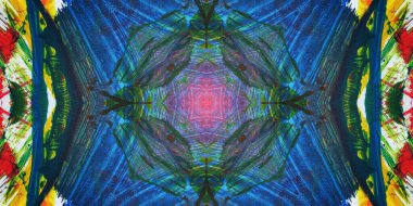 Kusursuz sanat afişi. Renk Sanatı dokusu paleti