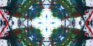 Kusursuz sanat afişi. Renk Sanatı dokusu paleti