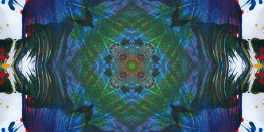 Kusursuz sanat afişi. Renk Sanatı dokusu paleti