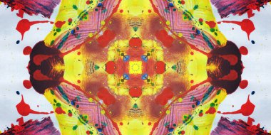 Kusursuz sanat afişi. Renk Sanatı dokusu paleti