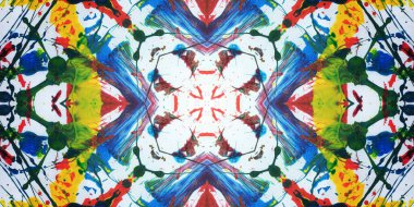 Kusursuz sanat afişi. Renk Sanatı dokusu paleti