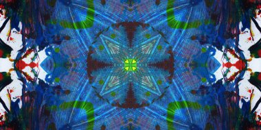 Kusursuz sanat afişi. Renk Sanatı dokusu paleti