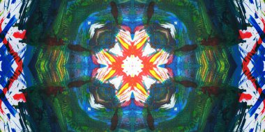 Kusursuz sanat afişi. Renk Sanatı dokusu paleti