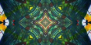 Kusursuz sanat afişi. Renk Sanatı dokusu paleti