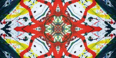 Kusursuz sanat afişi. Renk Sanatı dokusu paleti