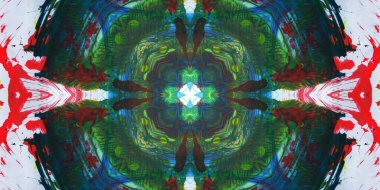 Kusursuz sanat afişi. Renk Sanatı dokusu paleti