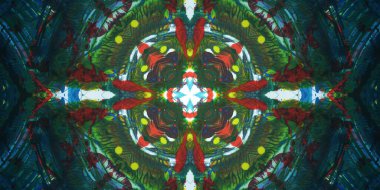 Kusursuz sanat afişi. Renk Sanatı dokusu paleti