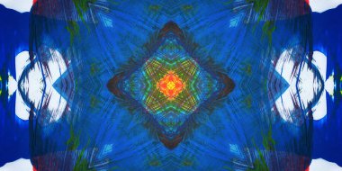 Kusursuz sanat afişi. Renk Sanatı dokusu paleti