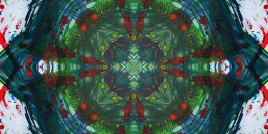 Kusursuz sanat afişi. Renk Sanatı dokusu paleti