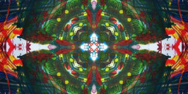 Kusursuz sanat afişi. Renk Sanatı dokusu paleti