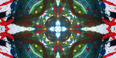 Kusursuz sanat afişi. Renk Sanatı dokusu paleti