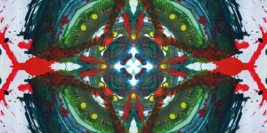 Kusursuz sanat afişi. Renk Sanatı dokusu paleti