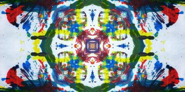 Kusursuz sanat afişi. Renk Sanatı dokusu paleti