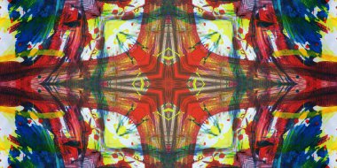 Kusursuz sanat afişi. Renk Sanatı dokusu paleti