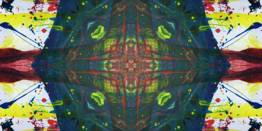 Kusursuz sanat afişi. Renk Sanatı dokusu paleti