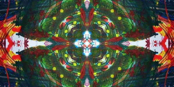 Kusursuz sanat afişi. Renk Sanatı dokusu paleti