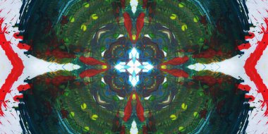 Kusursuz sanat afişi. Renk Sanatı dokusu paleti