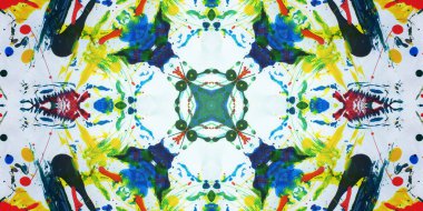 Kusursuz sanat afişi. Renk Sanatı dokusu paleti