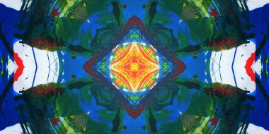 Kusursuz sanat afişi. Renk Sanatı dokusu paleti