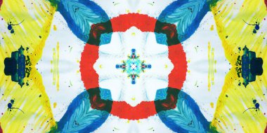 Kusursuz sanat afişi. Renk Sanatı dokusu paleti