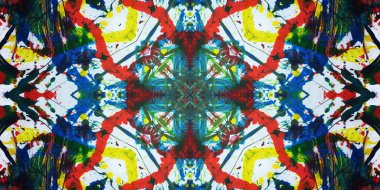 Kusursuz sanat afişi. Renk Sanatı dokusu paleti