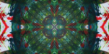 Kusursuz sanat afişi. Renk Sanatı dokusu paleti