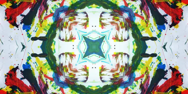 Kusursuz sanat afişi. Renk Sanatı dokusu paleti