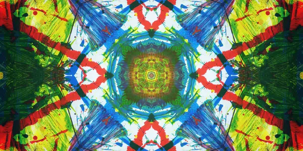 Kusursuz sanat afişi. Renk Sanatı dokusu paleti