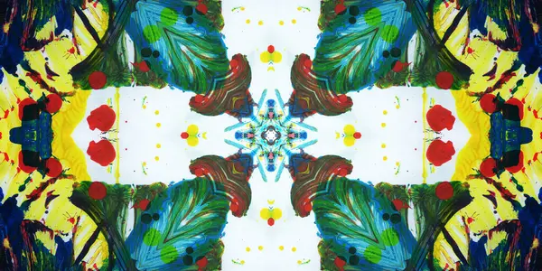 Kusursuz sanat afişi. Renk Sanatı dokusu paleti