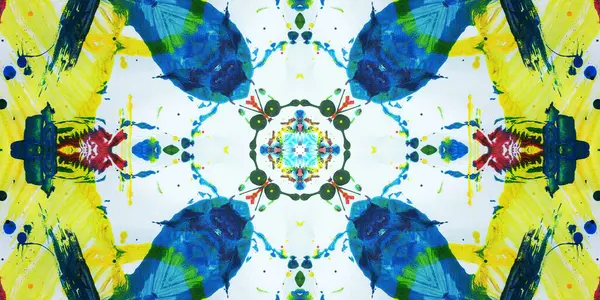 Kusursuz sanat afişi. Renk Sanatı dokusu paleti