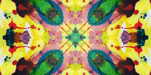 Kusursuz sanat afişi. Renk Sanatı dokusu paleti