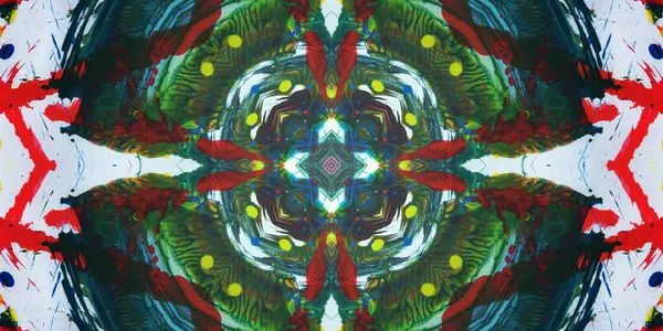 Kusursuz sanat afişi. Renk Sanatı dokusu paleti