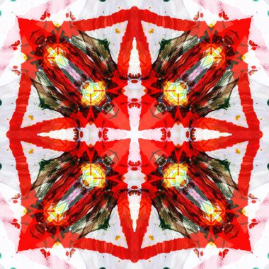 Kusursuz renksiz dekoratif sanat deseni.