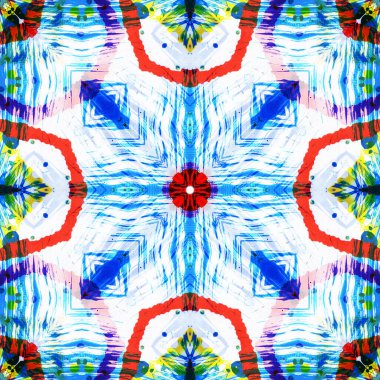 Kusursuz renksiz dekoratif sanat deseni.