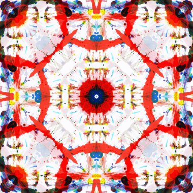 Kusursuz renksiz dekoratif sanat deseni.