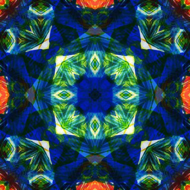 Kusursuz renksiz dekoratif sanat deseni.