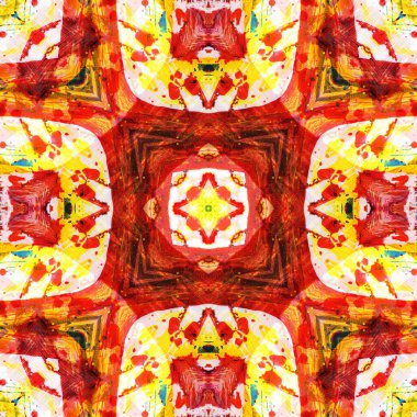 Kusursuz renksiz dekoratif sanat deseni.