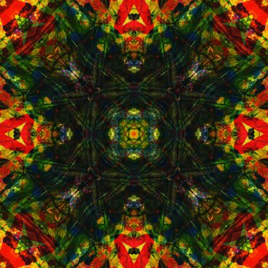 Kusursuz renksiz dekoratif sanat deseni.