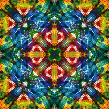 Kusursuz renksiz dekoratif sanat deseni.