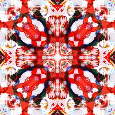 Kusursuz renksiz dekoratif sanat deseni.