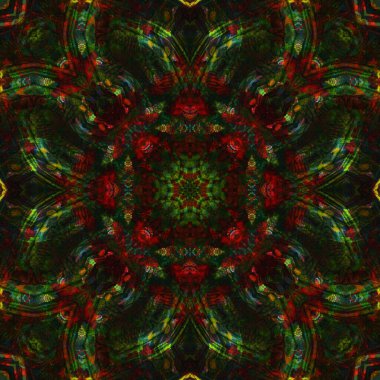 Kusursuz renksiz dekoratif sanat deseni.