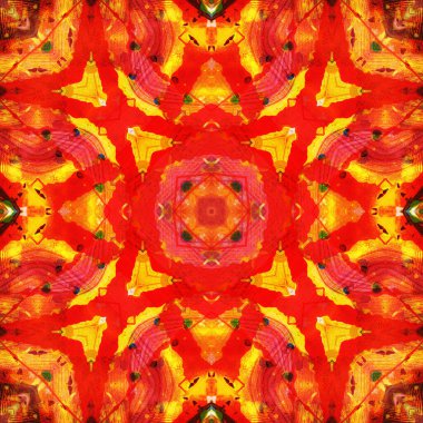 Kusursuz renksiz dekoratif sanat deseni.